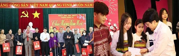 Trao 95 suất quà Tết cho học sinh, gia đình khó khăn tại Thanh Hóa