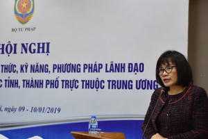 Tập huấn bồi dưỡng kỹ năng lãnh đạo cho Giám đốc Sở Tư pháp Tập huấn bồi dưỡng kỹ năng lãnh đạo cho Giám đốc Sở Tư pháp