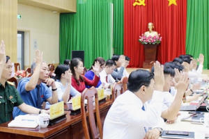 Chủ tịch HĐND và Chủ tịch UBND TP Biên Hoà đạt 100% phiếu tín nhiệm cao