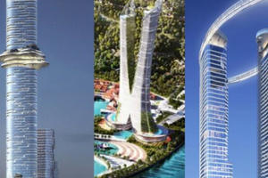 Tòa tháp chọc trời hơn 100 tầng: Kỷ lục... còn trên giấy Tòa tháp chọc trời hơn 100 tầng: Kỷ lục... còn trên giấy