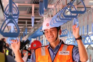 TP HCM đón nhận đoàn tàu đầu tiên của tuyến metro số 1