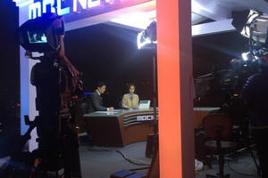 Khám phá trường quay dã chiến của các hãng tin quốc tế đưa tin Hội nghị Mỹ - Triều