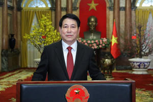 Lời chúc Tết Nguyên đán Ất Tỵ của Chủ tịch nước Lương Cường