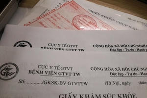 Khởi tố vụ án làm giả giấy khám sức khỏe Bệnh viện Giao thông vận tải