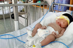 Bé trai sơ sinh bị bỏ rơi tại Bệnh viện Vũng Tàu