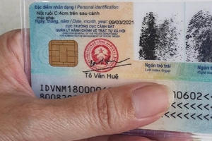 Bộ Công an đề xuất quy trình cấp căn cước điện tử