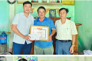 Hai người đàn ông dũng cảm cứu người đuối nước trên sông Lam