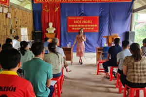 Lào cai: Tập huấn kiến thức pháp luật cho thành viên Câu lạc bộ Nông dân với pháp luật