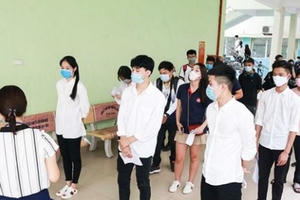 Thi tốt nghiệp THPT 2021: Toàn quốc có 45 thí sinh diện F0