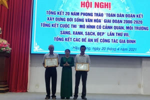 Hậu Giang: 20 năm Phong trào Toàn dân đoàn kết xây dựng đời sống văn hóa