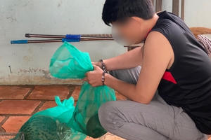 Nam thanh niên bán động vật rừng nguy cấp, quý, hiếm trên mạng kiếm lời