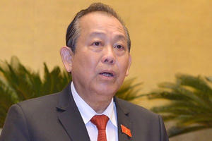 Đề nghị kỷ luật nguyên Phó Thủ tướng Trương Hòa Bình