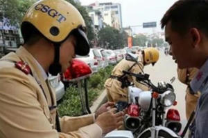 Thu tiền nộp phạt vi phạm giao thông qua Cổng Dịch vụ công quốc gia