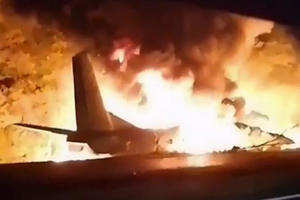 Máy bay quân sự rơi ở Ukraine, 22 người thiệt mạng