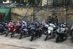 Công an Nghệ An triệt phá băng nhóm gây ra 35 vụ trộm cắp xe máy liên tỉnh