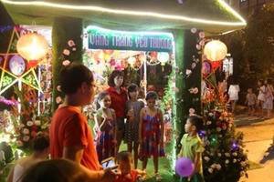 Không gian vui trung thu lý tưởng cho trẻ Không gian vui trung thu lý tưởng cho trẻ