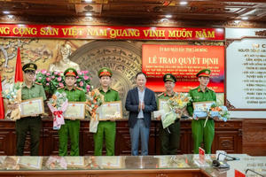 Tỉnh Lâm Đồng khen thưởng lực lượng phá án rửa tiền 2.000 tỷ đồng