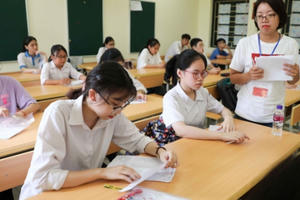 Gần 89.000 học sinh Hà Nội thi vào lớp 10