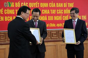 Thứ trưởng Bộ Tư pháp Trần Tiến Dũng làm Phó Bí thư Tỉnh ủy Lai Châu