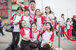 MC Hạnh Phúc hào hứng chạy bộ góp quỹ cho trẻ em nghèo Quảng Trị