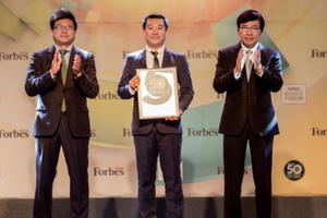 Vinamilk 6 năm liền được Forbes bình chọn vào top 50 công ty niêm yết tốt nhất Việt Nam