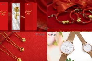 Hâm nóng thị trường Valentine 14/2, mua trang sức được tặng quà giá trị
