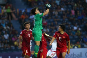 U23 Việt Nam vs U23 UAE 0-0: Mỗi đội có trong tay 1 điểm
