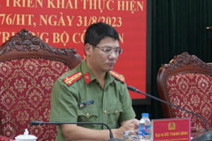 Giám đốc Công an tỉnh Hòa Bình công khai thông tin cá nhân để tiếp nhận phản ánh