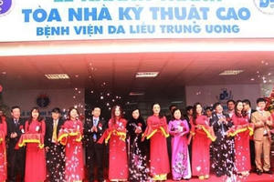 Bệnh viện Da liễu trung ương khánh thành tòa nhà kỹ thuật cao