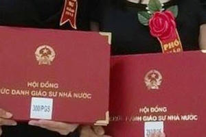 41 ứng viên GS, PGS không được công nhận: Nhiều hồ sơ “dựng lại” hợp đồng giảng dạy