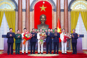 Chủ tịch nước trao Quyết định bổ nhiệm hai Phó Viện trưởng Viện Kiểm sát nhân dân Tối cao