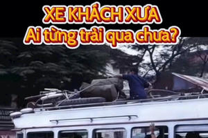 Những chuyến xe hoài cổ giữa thời đại cao tốc
