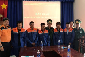 Bà Rịa - Vũng Tàu: Kịp thời cứu hộ 6 thuyền viên bị nạn trên biển