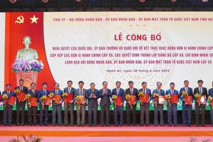 Nghệ An: Tháo gỡ khó khăn, vướng mắc trong triển khai thực hiện chính quyền địa phương 2 cấp