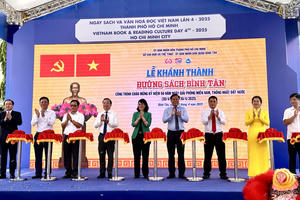 TP HCM: Khánh thành Đường sách Bình Tân