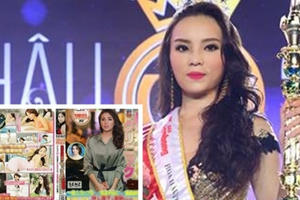 Dân mang bức xúc khi Kỳ Duyên-đại diện nhan sắc Việt bị đăng ảnh trên web sex