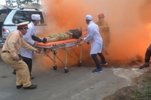 Lâm Đồng: Diễn tập ứng phó sự cố bức xạ và hạt nhân