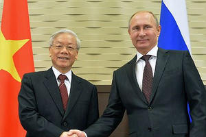 Tổng Bí thư Nguyễn Phú Trọng sẽ hội đàm với Tổng thống V. Putin