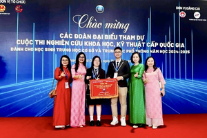 Hai học sinh Trường Newton đạt giải Ba cấp quốc gia tại Cuộc thi nghiên cứu khoa học, kỹ thuật