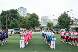 Toàn cảnh lễ khai mạc trước và sau Giải bóng đá Cúp Thống Nhất lần thứ nhất 2022