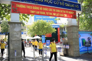 Hà Nội: Tạo điều kiện thuận lợi cho thí sinh và người thân ở các điểm thi