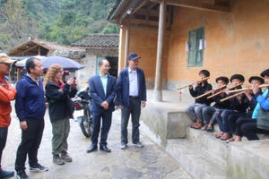 Đoàn công tác Nhật Bản thăm Cao nguyên đá Đồng Văn