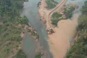 Xử lý nghiêm doanh nghiệp sai phạm tại dự án khai thác mỏ cát, sỏi Tân Lang