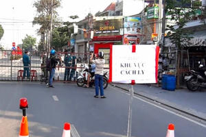 Hoả tốc yêu cầu phong tỏa thêm 2 khu vực ở TP Thủ Dầu Một