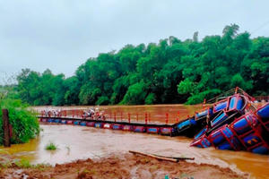 Tìm thấy thi thể người đàn ông thiệt mạng do bị nước lũ cuốn trôi