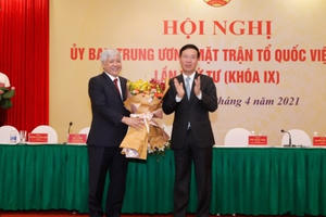 Ông Đỗ Văn Chiến giữ chức Chủ tịch Uỷ ban Trung ương Mặt trận Tổ quốc Việt Nam