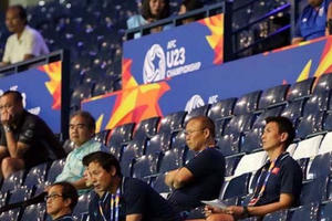 HLV Park Hang Seo trực tiếp do thám U23 Jordan và U23 Triều Tiên