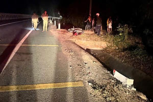 Công an tỉnh Bình Thuận điều tra vụ tai nạn nghiêm trọng trên Quốc lộ 1A đoạn qua Hàm Đức