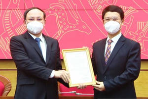 Quảng Ninh: GĐ Sở Kế hoạch Đầu tư được bổ nhiệm giữ chức vụ Trưởng Ban Tuyên giáo tỉnh uỷ