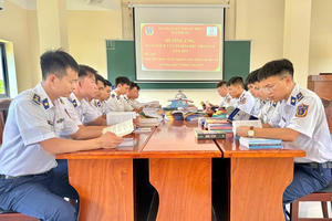 Hải đoàn 42 hưởng ứng Ngày sách và Văn hóa đọc lần thứ tư Tư năm 2025